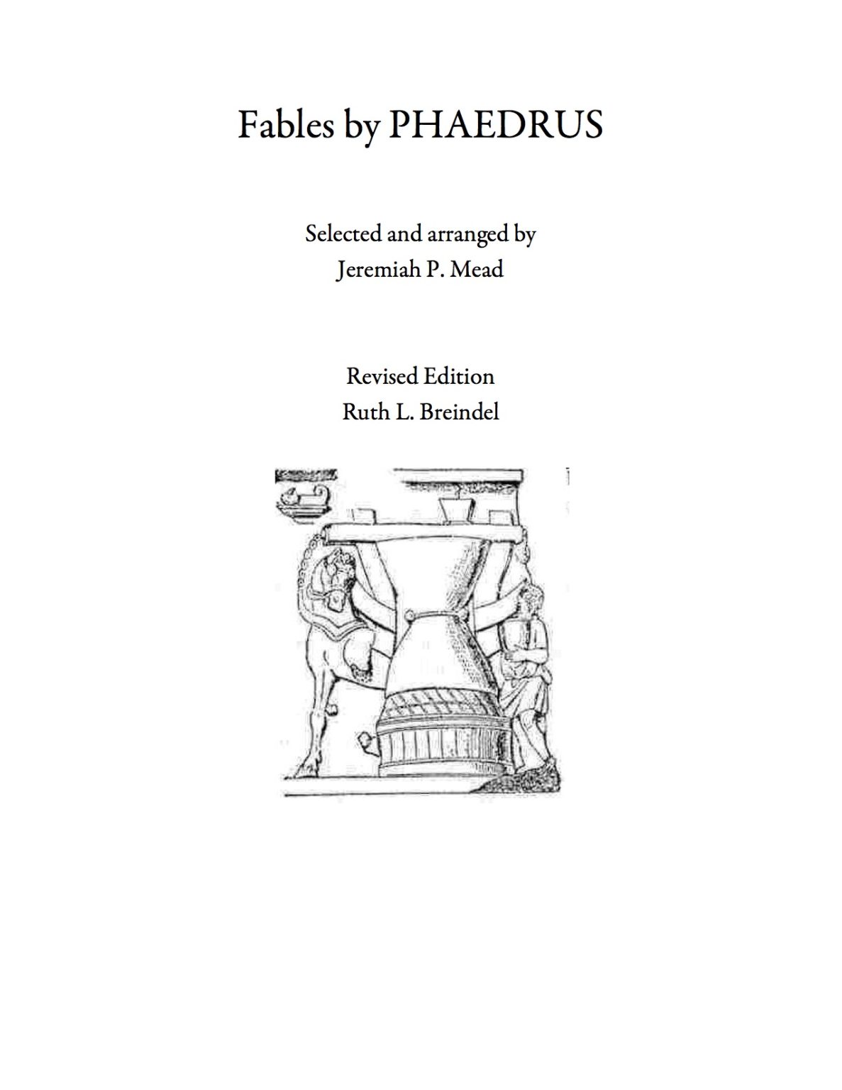 Fables by Phaedrus - CANE